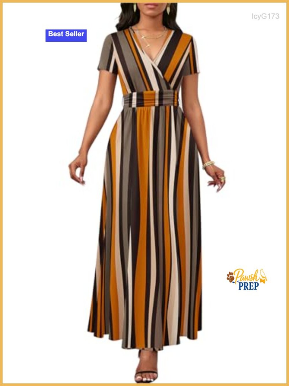 V-Neck Short Sleeve Maxi Dress Boho Floral Print Flowy Beach Vacation Long